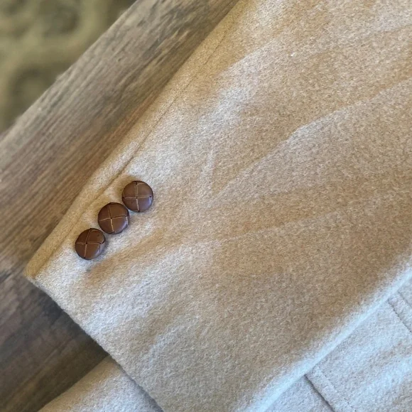 Vintage 100% Camel Hair Blazer – Old Money Prep, Made in USA (Men’s M)